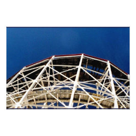 Impressão fotográfica 'Cyclone Rollercoaster'