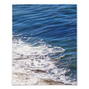 Impressão Fotográfica Oceano Azul de Perto em Mali