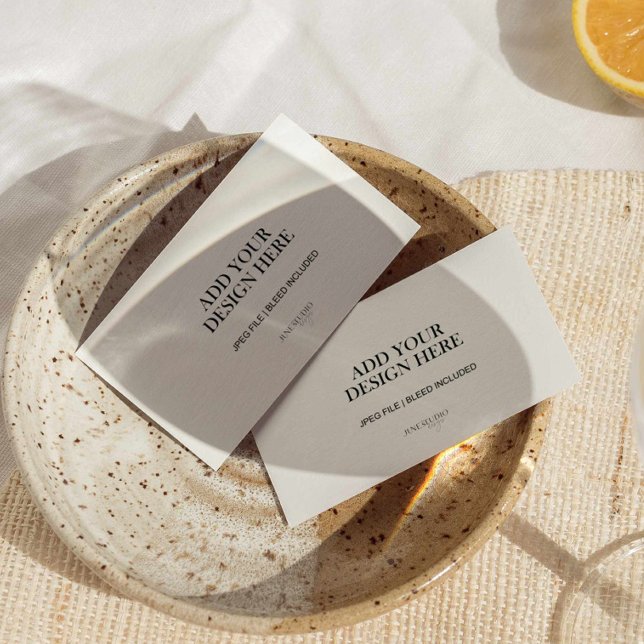 Impressão frente e verso Cartão de visita (Criador carregado)