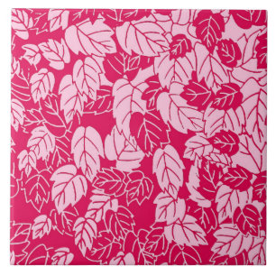 Impressão, Fuchsia e Rosas claro japonesas