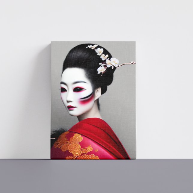 Impressão Geisha Canvas (Criador carregado)