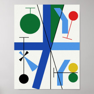 Impressão Geométrica de Telas de Arte