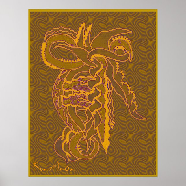 impressão GICLEE "PSYCHO" (Frente)