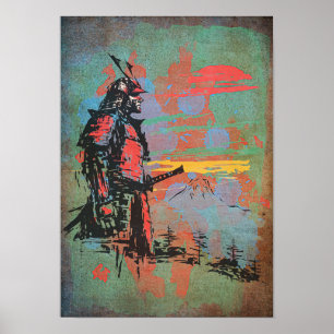 Impressão Gráfico Samurai