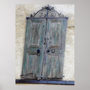 Impressão grego da porta