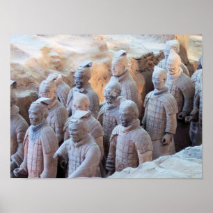 IMPRESSÃO - guerreiros Xián China do Terracotta