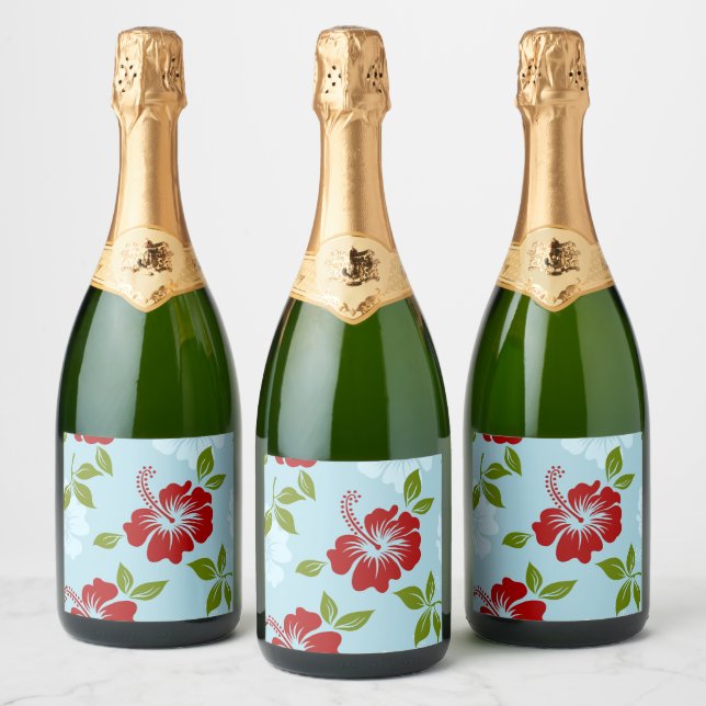 Impressão havaiano (Garrafas)