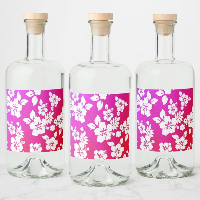 Impressão havaiano (Garrafas)