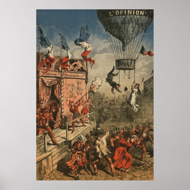 Impressão Humorística De Um Artista Teatral (Frente)