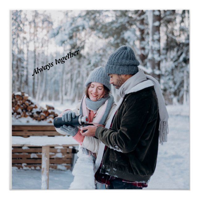 Impressão impressão de acrílico metálico sempre un (Frente)