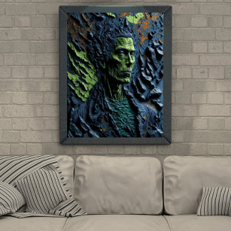 Impressão Impressionante 3D Artística Whimsical Ex