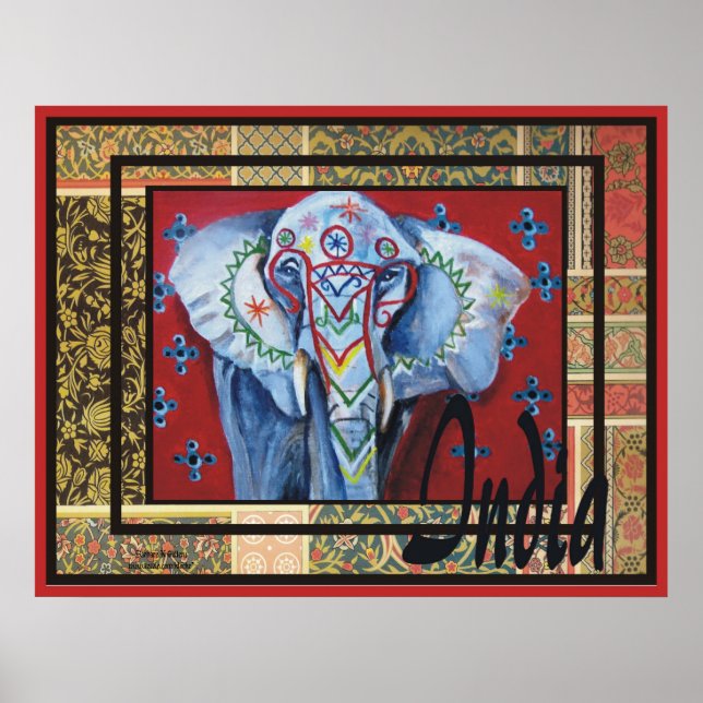 Impressão Índia nº 3 (Frente)