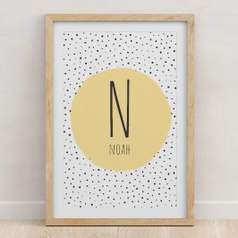 Impressão Inicial Nome - Berçário - Quarto Infanti