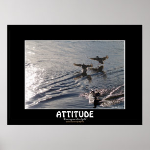 Impressão inspirador da foto da natureza da
