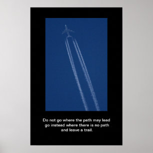 Impressão inspirador do avião de passageiros II