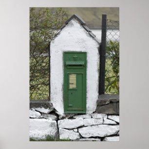 Impressão irlandês do correio