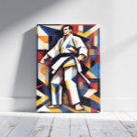 Impressão Judo Cubism<br><div class="desc">O Judo Cubism Canvas Print é totalmente personalizável e exclusivo para pendurar em casa e nas paredes do escritório. Projetado por Norman.R.</div>