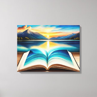 Impressão legal dos nasceres do sol da natureza