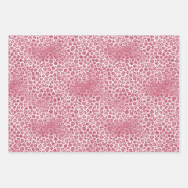 Impressão Leopard Escamuflada Rosa Cintilante