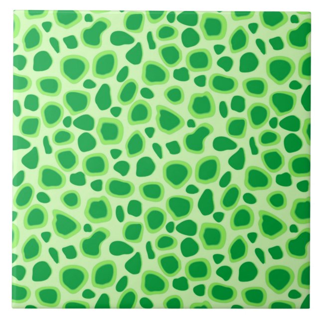 Impressão Leopard - Sombras do Verde limão (Frente)