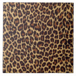 Impressão Leopardo<br><div class="desc">Belo e exótico ouro pintado e impressão de leopardo preto.</div>