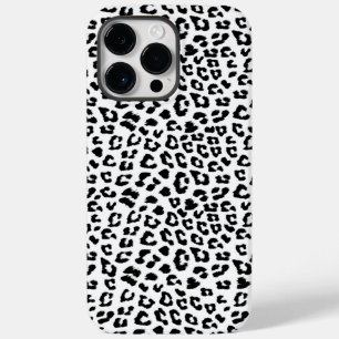 Impressão Leopardo Preto e Branco