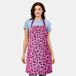 Impressão Leopardo Rosa-na moda
