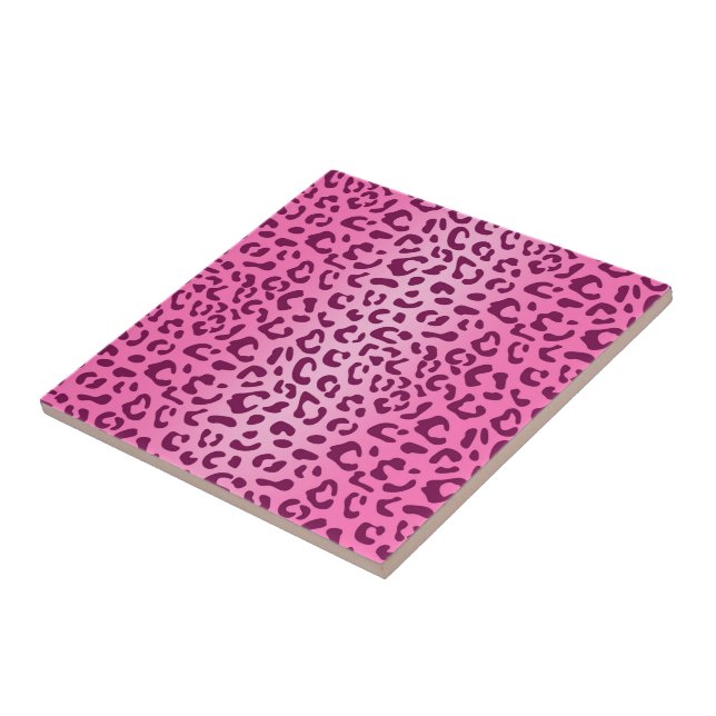 Impressão Leopardo Rosa-na moda (Lateral)