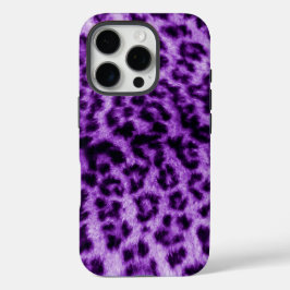 Impressão Leopardo Roxo
