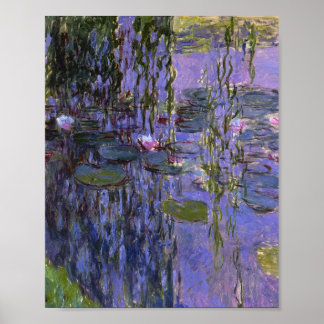 Impressão - Lillies d'água por Claude Monet
