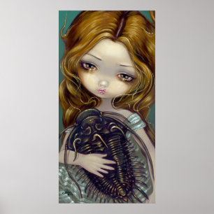 Impressão lowbrow da arte da fantasia de Trilobit