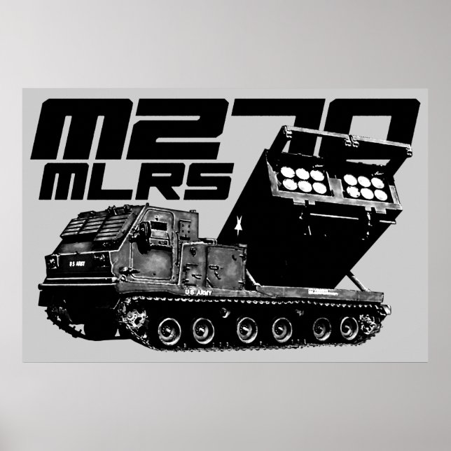 Impressão M270 MLRS (Frente)