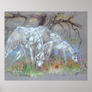 IMPRESSÃO - mãe & potro de Pegasus