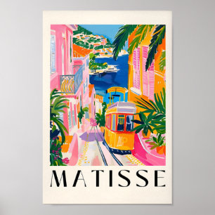 Impressão Maximalista Matisse, Decoração Costeira,