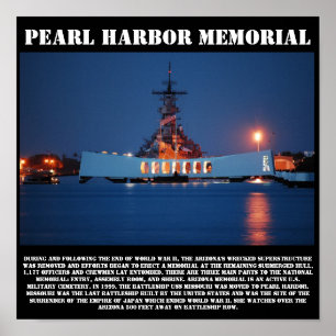Impressão memorável do Pearl Harbor