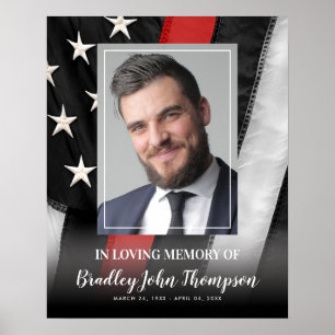 Impressão Memorial dos Bombeiros   Poster da Linha