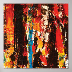 Impressão moderno da arte abstracta