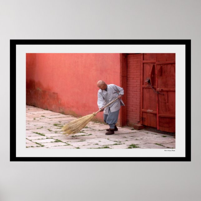 Impressão Monk budista (Frente)