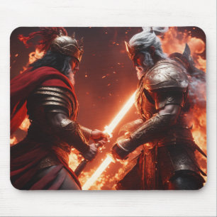 Impressão Mousepad Guerreiro com jogadores vai ado