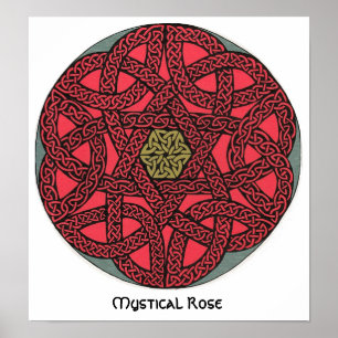 Impressão Mystical do rosa