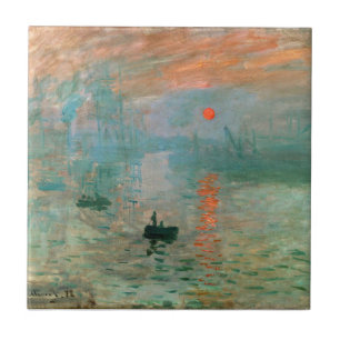 Impressão, nascer do sol por Claude Monet