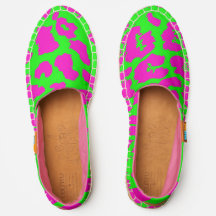 Impressão Neon Leopard