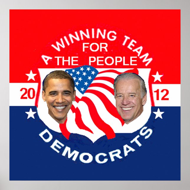 Impressão Obama 2012 (Frente)