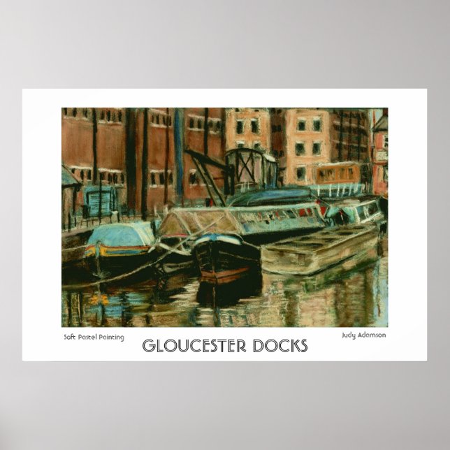 Impressão ou Poster de docas de Gloucester (Frente)