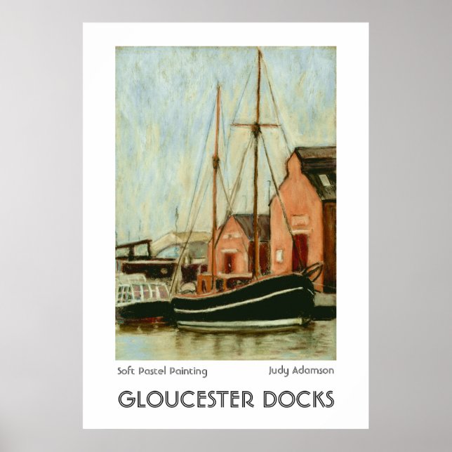 Impressão ou Poster de docas de Gloucester (Frente)