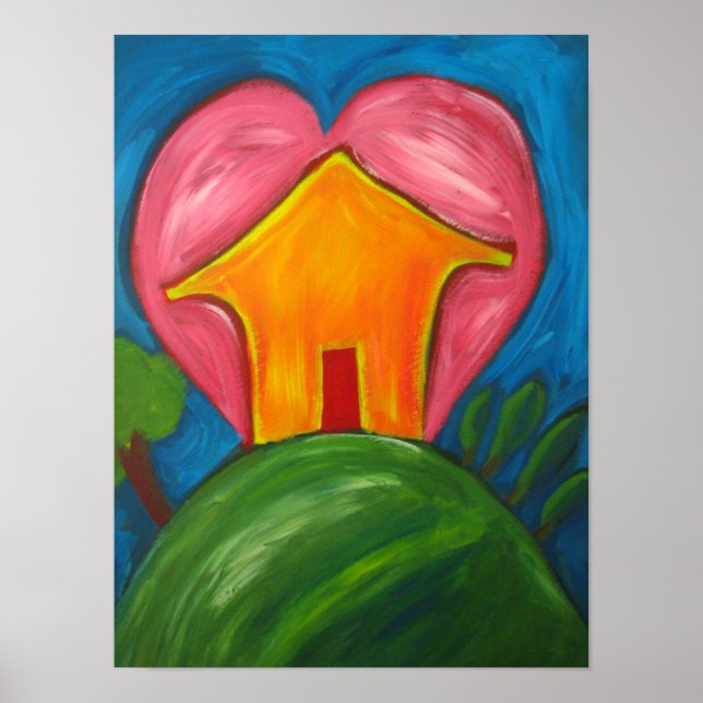 Impressão para casa feliz (Frente)