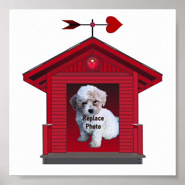 Impressão para Frame para Cachorro Cachorro Cachor (Frente)