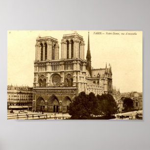 Impressão - Paris, Notre Dame