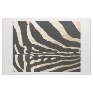 Impressão penteado da zebra do tecido do algodão