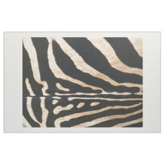 Impressão penteado da zebra do tecido do algodão